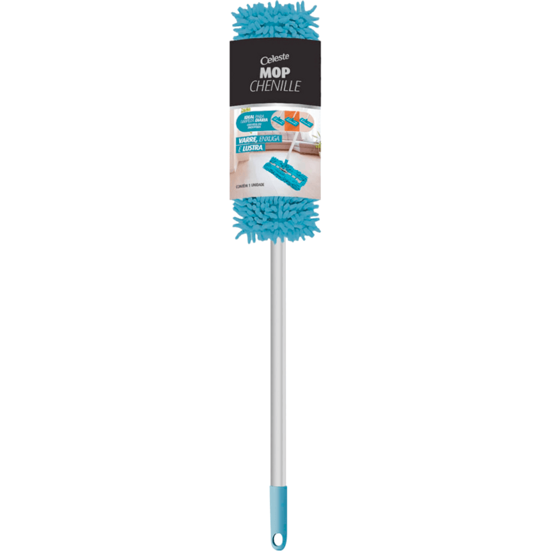 Rodo Multiuso Celeste Mop Lustrador un