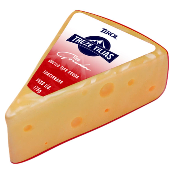 Queijo Treze Tílias 175g - Gouda - Fracionado