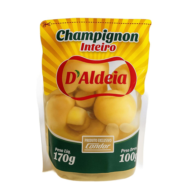 Champignon DAldeia 100g - Inteiro - Sachê