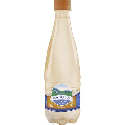 Água Mineral Naturágua Com gás 500ml