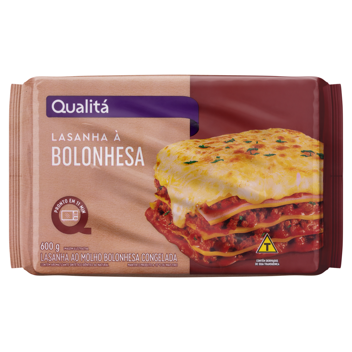 Lasanha Bolonhesa Qualitá Caixa 600g