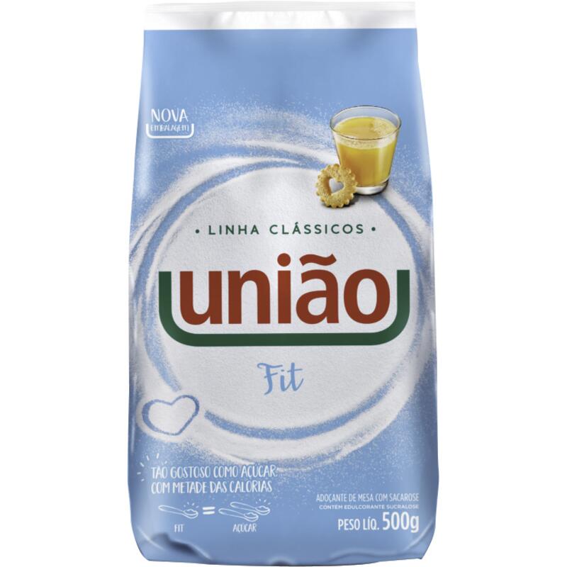 Açúcar Refinado União Fit 500g