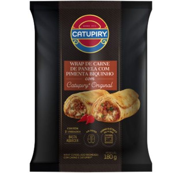 Wrap Catupiry Cne Panela C/pimenta 180g