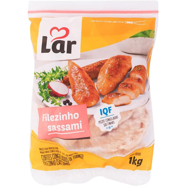 Filezinho Sassami Lar 1kg - Congelado - IQF