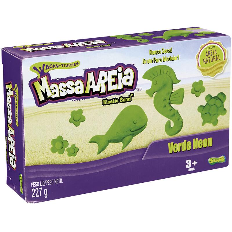 Massa Areia Sunny Neon 227g