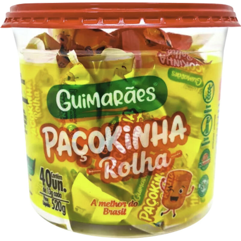 Doce Paçoca Guimarães Rolha 520g