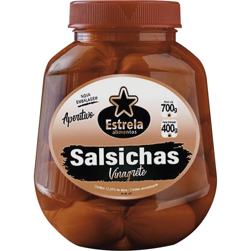 Salsicha Vinagrete Estrela 400g