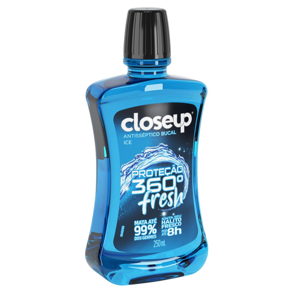 Antisséptico Bucal Closeup 250ml - Ice