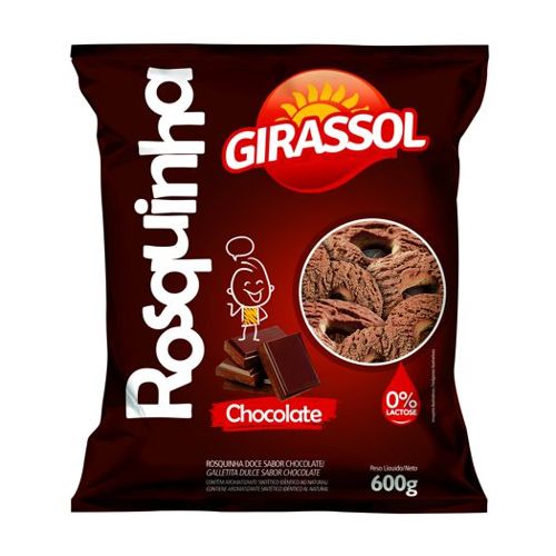 Biscoito Girassol Rosquinha Chocolate 500g