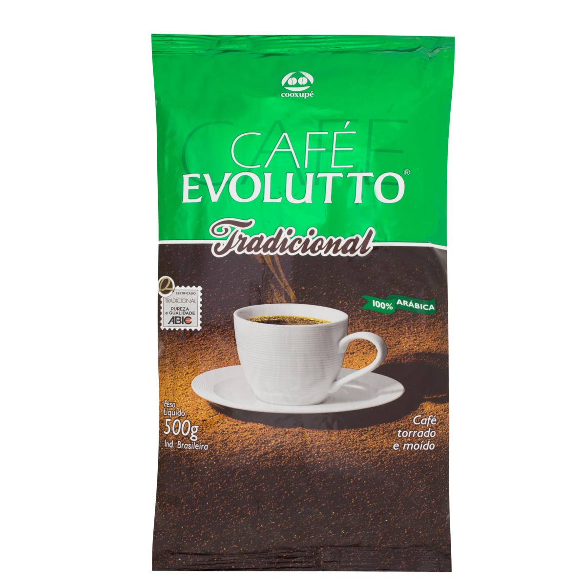 Café Torrado e Moído Tradicional Evolutto Pacote 500g