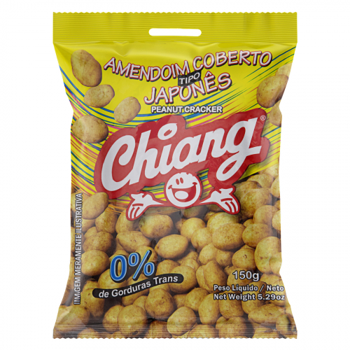Amendoim Japonês Chiang Pacote 150g