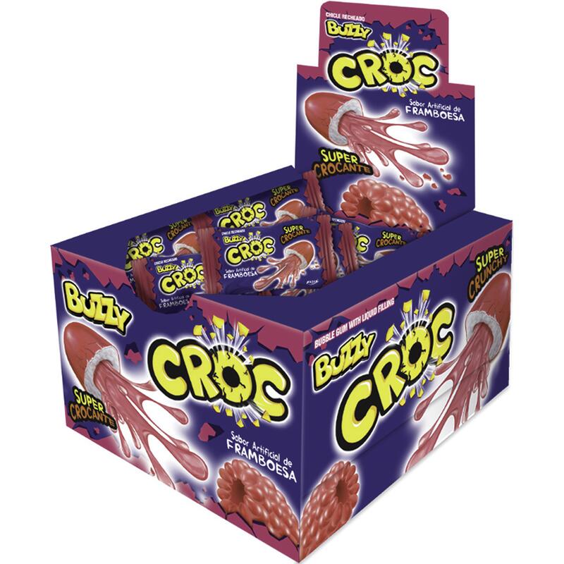 Chiclete Croc Framboesa 40 un