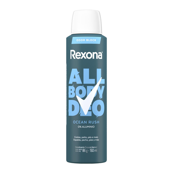 Desodorante REXONA All Body Deo Masculino Ocean Rush 150ml