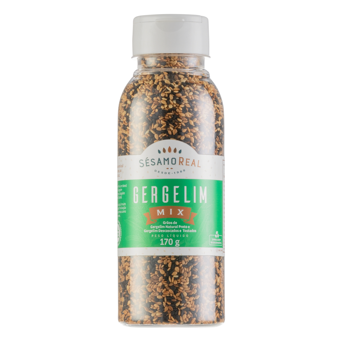 Mix de Gergelim Natural Sésamo Real 170g