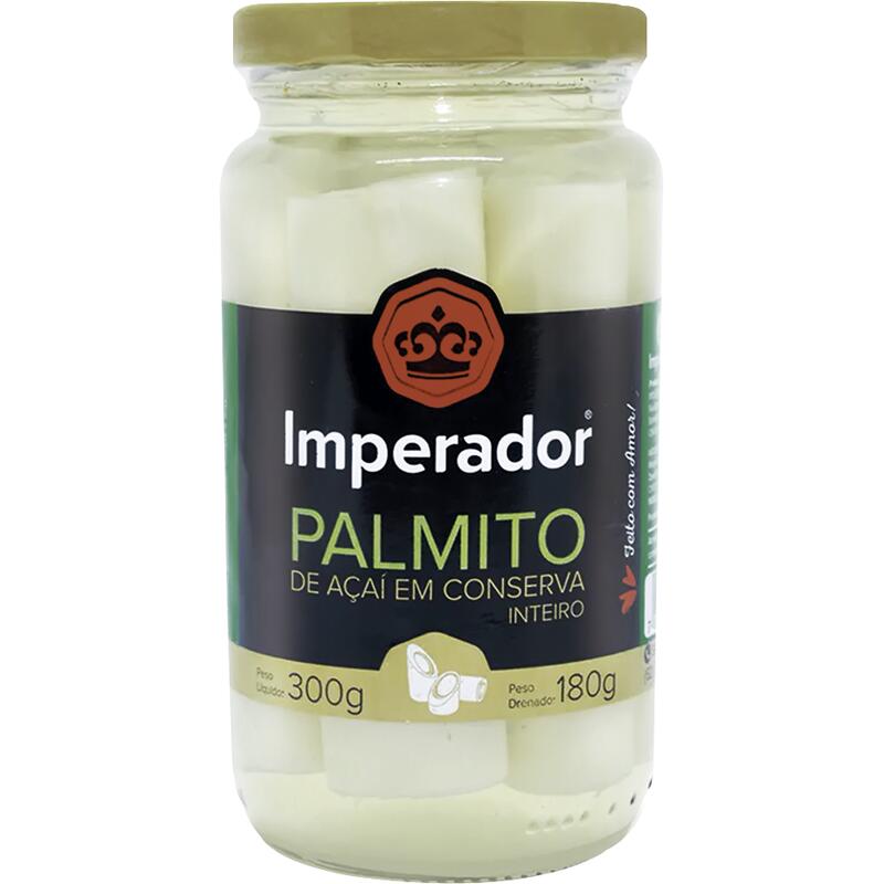 Palmito de Açaí Imperador Inteiro 180g