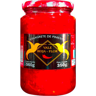 Vinagrete de Pimenta Vale do Beija-Flor 350g