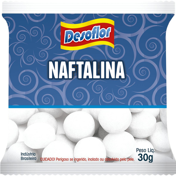 Naftalina em Bolas Desoflor 30g