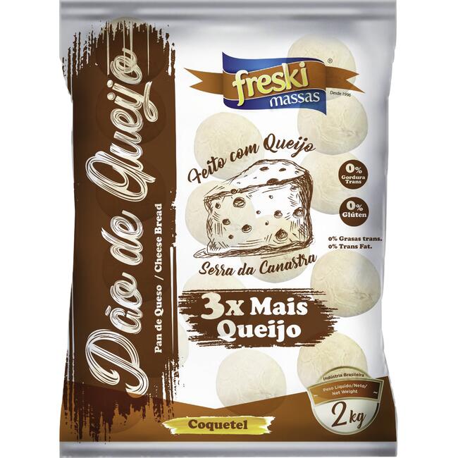 Pão de Queijo Freskimassas Coquetel 2kg