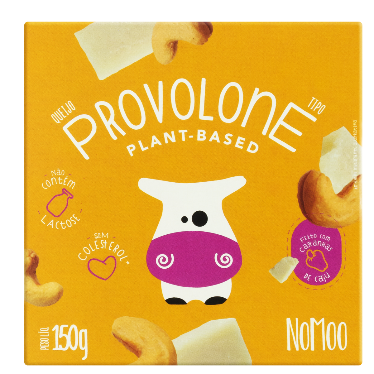 Queijo Tipo Provolone Vegano Nomoo 150g