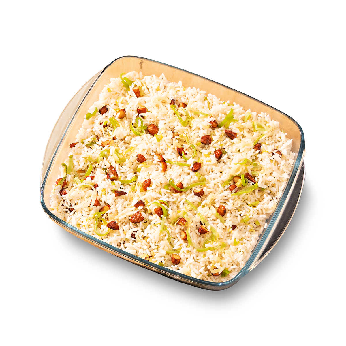 Arroz com Alho Poró e Amêndoas Douradas 250G