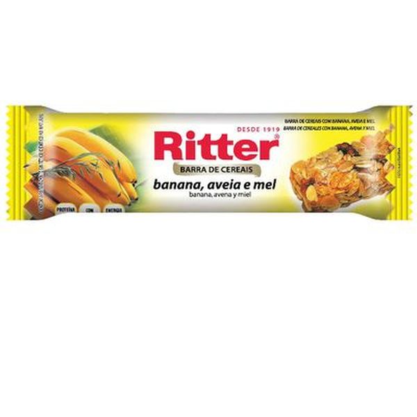 Barra de Cereal Ritter Banana Aveia E Mel Barra 25G