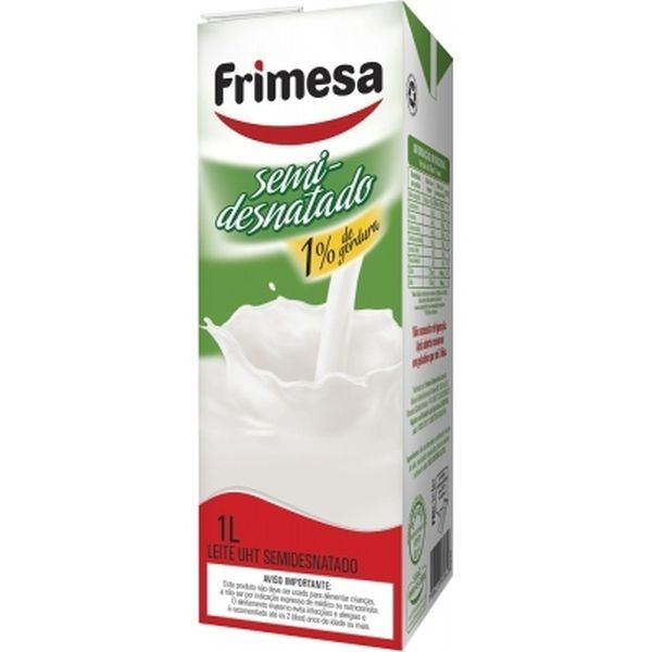 Leite UHT Semidesnatado Frimesa 1l