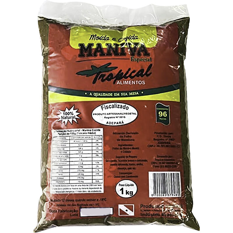 Maniva Pré-Cozida Tropical 1kg