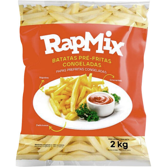 Batata Pré-Frita Rapmix Congelada 2kg
