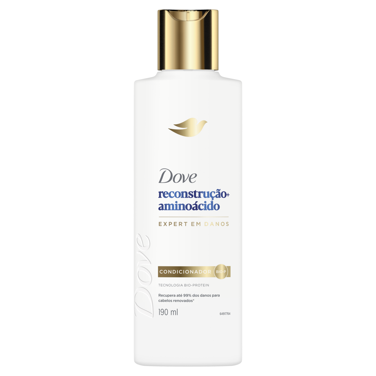 Condicionador de Cabelo DOVE Reconstrução + Aminoácido 190ml