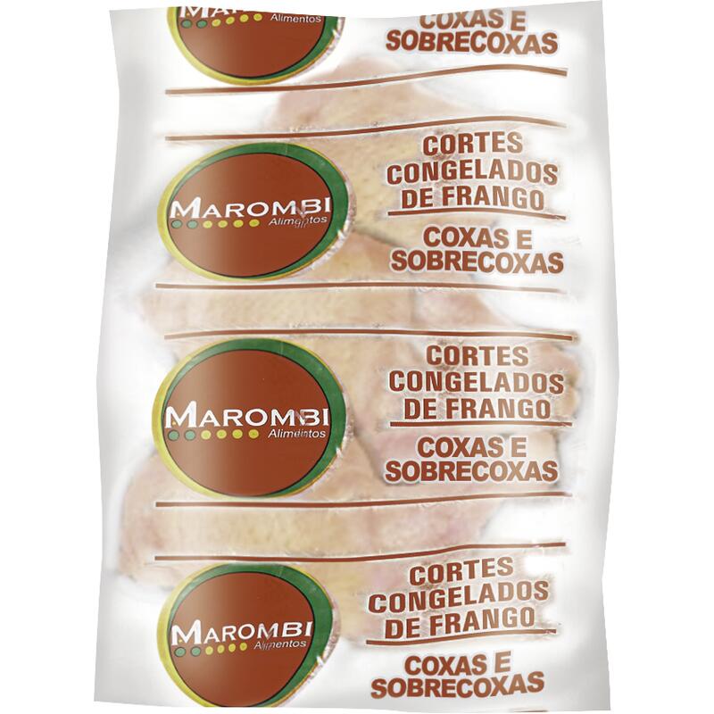Coxa e Sobrecoxa de Frango Marombi Cong Preço por quilo no pct