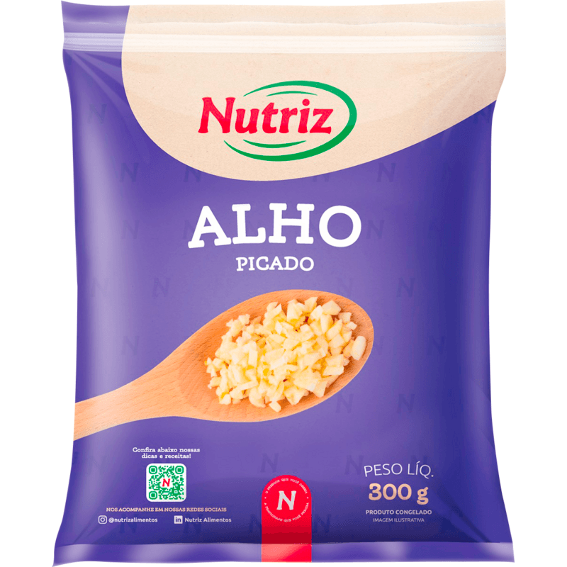 Alho Picado Nutriz Congelado 300g