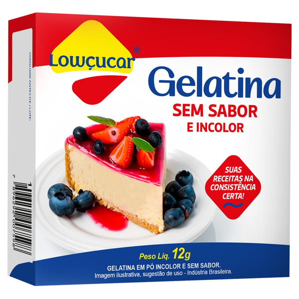 GELATINA LOWCUCAR DIET S/SABOR