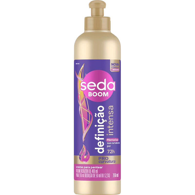 Creme para Pentear Seda Boom Definição Intensa 350ml
