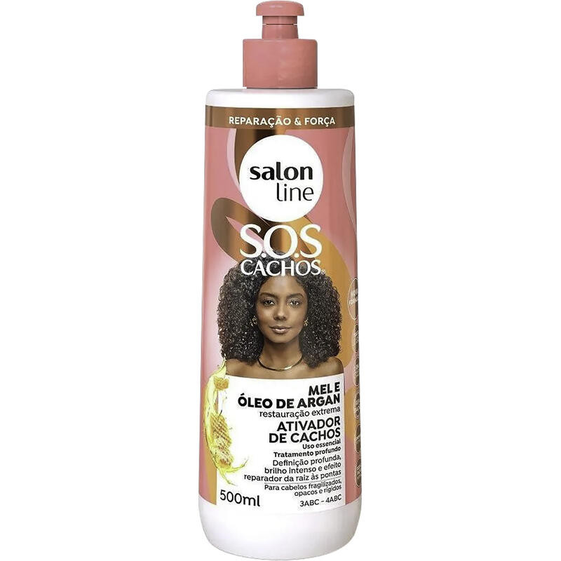 Creme Ativador de Cachos Salon Line Mel 500ml