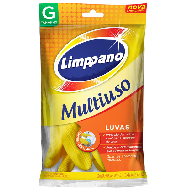 Luvas Multiuso LIMPPANO Forradas G 1 Par
