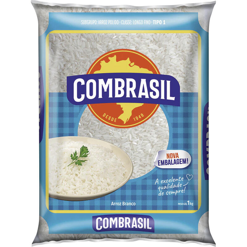 Arroz Combrasil Agulhinha - Tipo 1 1kg