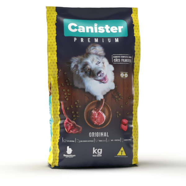 Ração Canister 1kg - Filhotes - Original