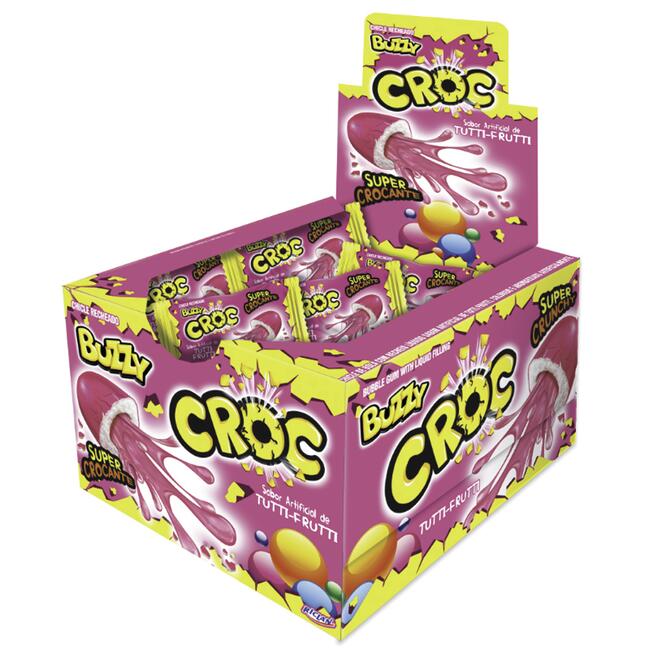 Chiclete Croc Tutti Frutti 40 un