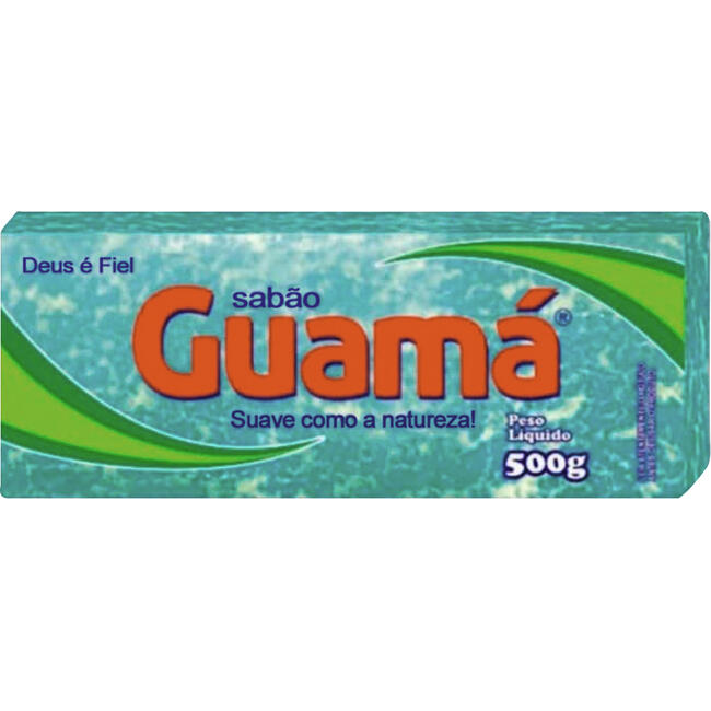 Sabão em Barra Guamá Marmorizado Verde 500g