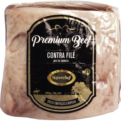 Contrafilé Bov Quality Beef Premium Cong Preço por quilo na peça