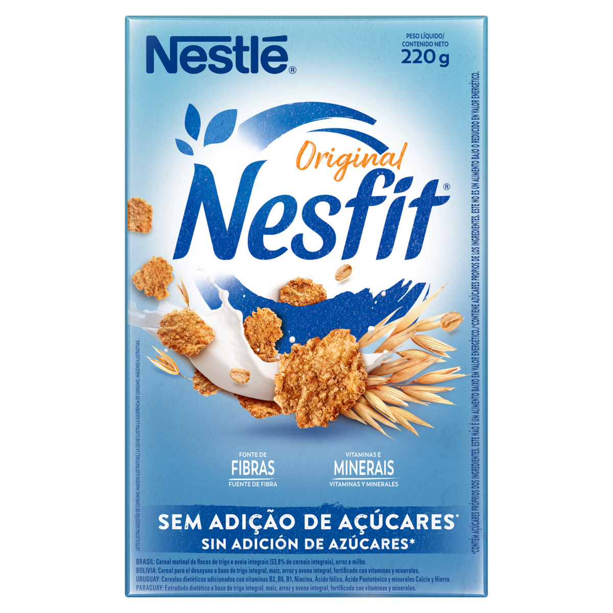 Cereal Matinal Integral Original Nesfit Nestlé Caixa 220g