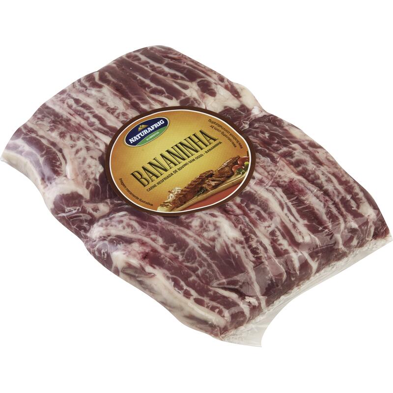 Carne Bov Bananinha Naturafrig Resf Preço por quilo na peça
