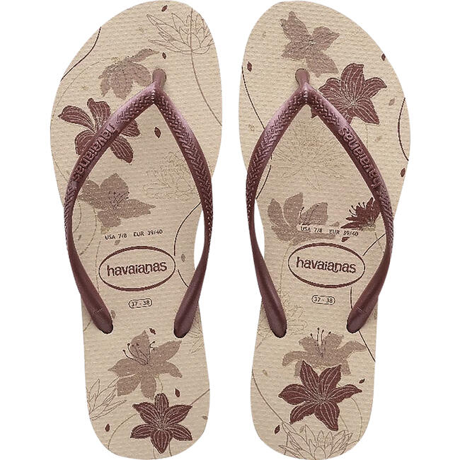 Sandália Havaianas Organic Rosa 39/40 par