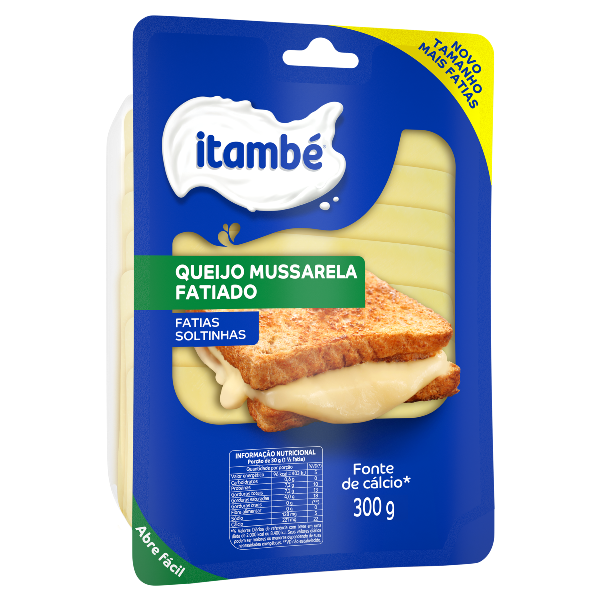 Queijo Mussarela Fatiado Itambé 300g