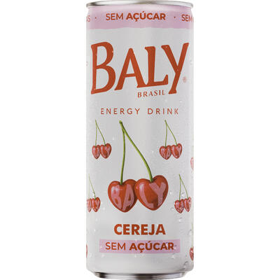 Energético sem Açúcar Baly Cereja 250ml