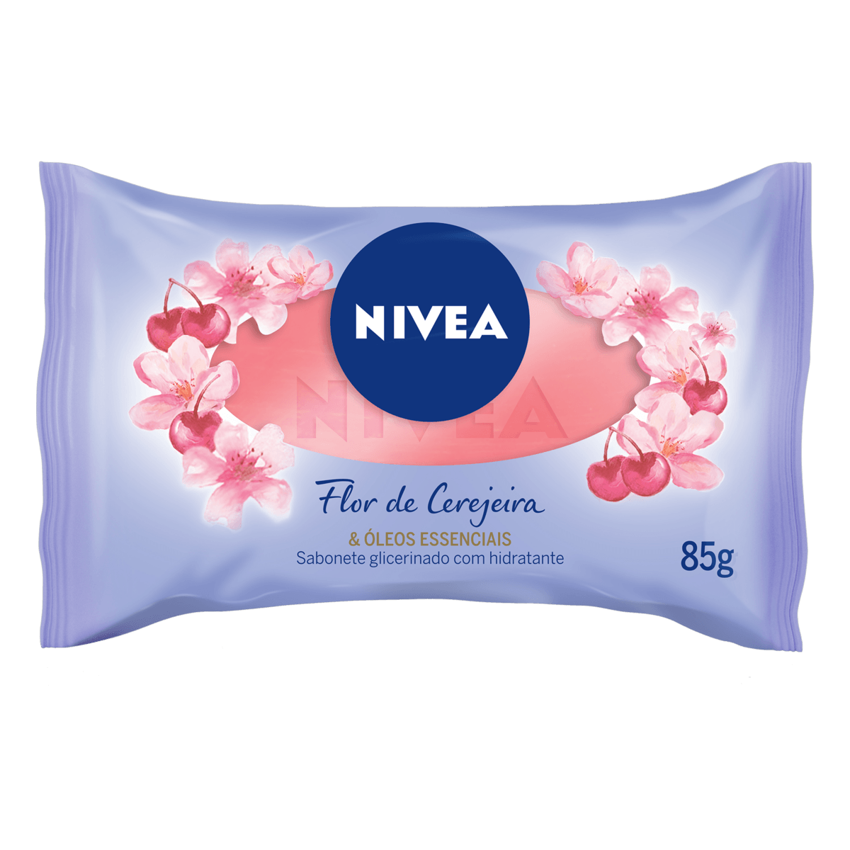 Sabonete Barra Hidratante Flor de Cerejeira & Óleos Essenciais Nivea 85g
