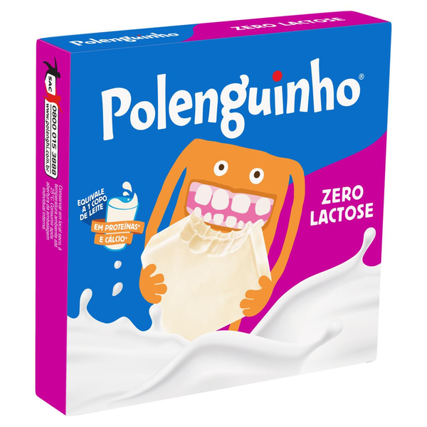 Queijo POLENGUINHO com 4 Unidades Zero Lactose 68g