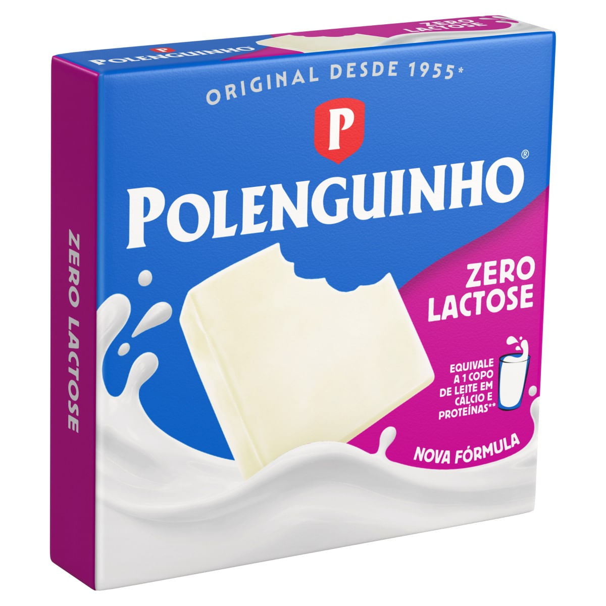 Queijo POLENGUINHO com 4 Unidades Zero Lactose 68g