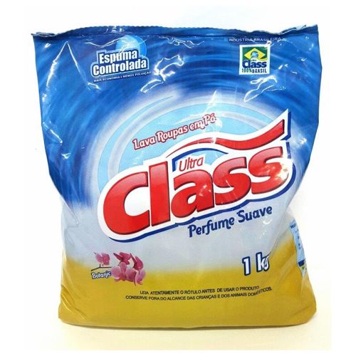 Lava-roupas Class Ultra Perfume Suave 1kg