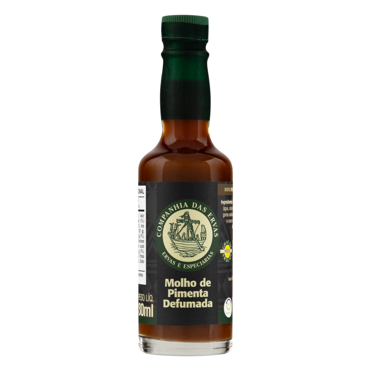 Molho de Pimenta Defumada 80ml